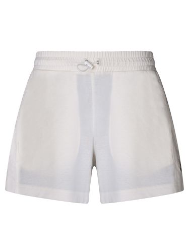 Moncler White Shorts - Moncler - Modalova