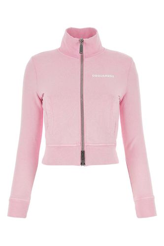 Dsquared2 Pink Cotton Sweatshirt - Dsquared2 - Modalova