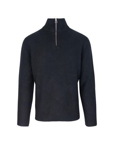 A. P.C. High Neck Ribbed-knit Jumper - A.P.C. - Modalova