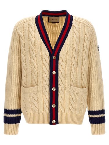 Gucci Web Ribbon Cardigan - Gucci - Modalova