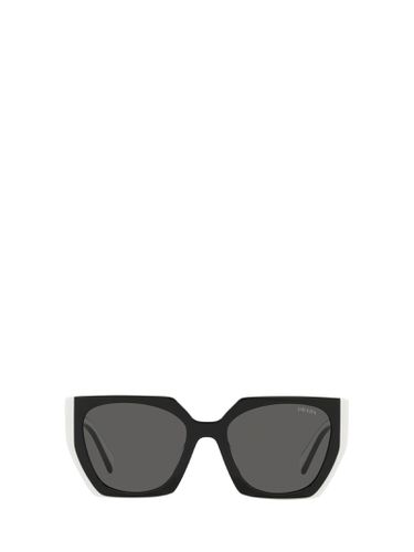 Pr 15ws Black / Talc Sunglasses - Prada Eyewear - Modalova