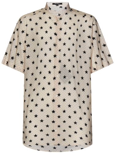 Balmain Star Print Shirt - Balmain - Modalova