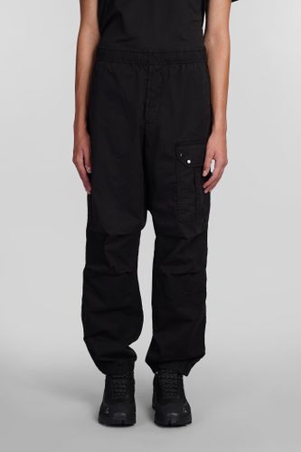 Stone Island Pants In Black Cotton - Stone Island - Modalova