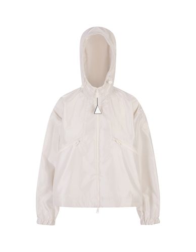 Moncler White Marmace Hooded Jacket - Moncler - Modalova