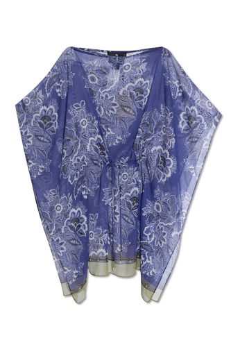 Floral Printed Semi-sheer Kaftan Dress - Etro - Modalova