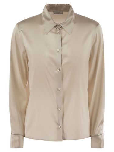 Peserico Silk Crepe Shirt - Peserico - Modalova