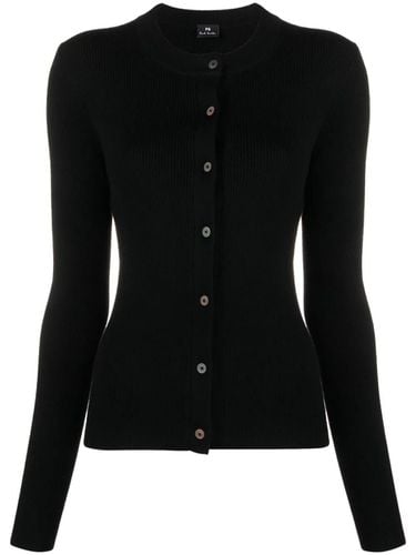 Knitted Buttoned Cardigan - PS by Paul Smith - Modalova
