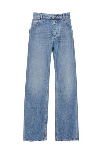 Vintage Washed Boyfriend Denim Jeans - Bottega Veneta - Modalova