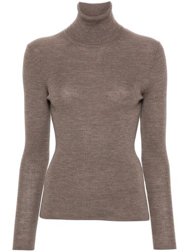 Parosh Taupe Brown Wool Sweater - Parosh - Modalova