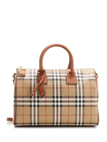 Bowling Check Medium Size Hand Bag - Burberry - Modalova