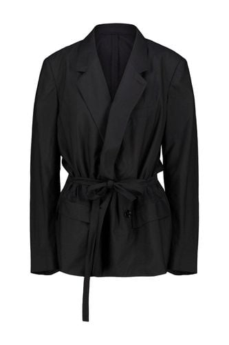 Double-breasted Belted Tailored Blazer - Lemaire - Modalova