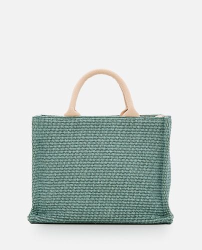 Marni Small Basket Raffia Tote Bag - Marni - Modalova