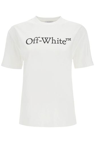 Off-White T-shirt With Logo Print - Off-White - Modalova