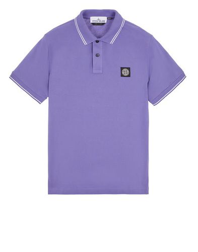 Stone Island Logo Polo - Stone Island - Modalova