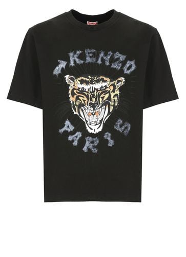 Kenzo Black Cotton T-shirt - Kenzo - Modalova
