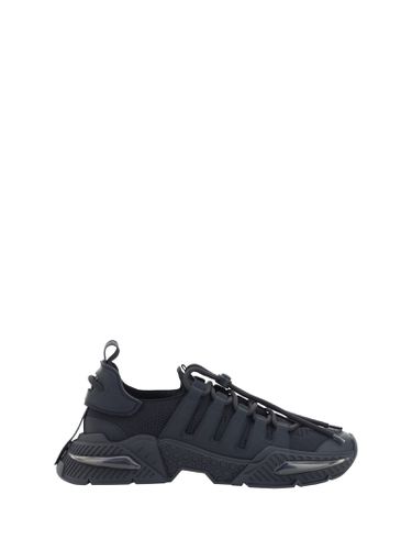 Black Nylon Blend Sneakers - Dolce & Gabbana - Modalova