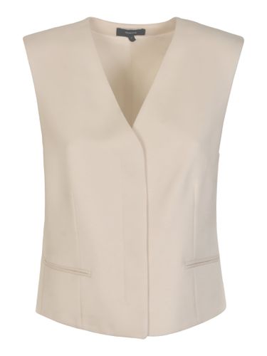 Theory Oxford Crepe Gilet - Theory - Modalova