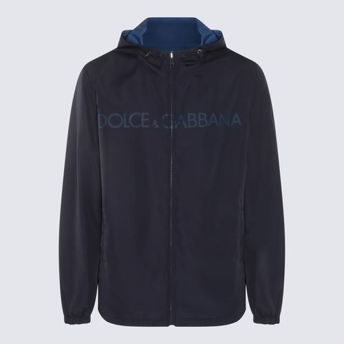 Dolce & Gabbana Blue Casual Jacket - Dolce & Gabbana - Modalova