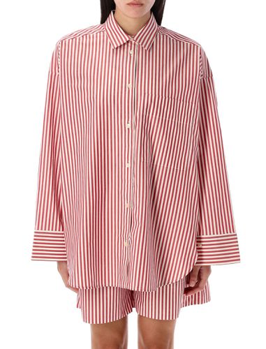 Derris Organic Cotton Striped Shirt - By Malene Birger - Modalova