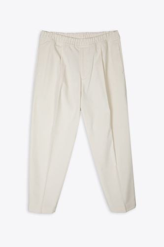 Pantaloni Off white cotton pant with elastic waistband - Savoys - Briglia 1949 - Modalova