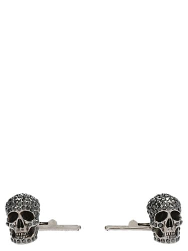 Crystal Skull Cufflinks - Alexander McQueen - Modalova