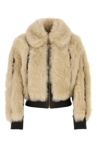 Illustration Shearling Jacket - Zimmermann - Modalova