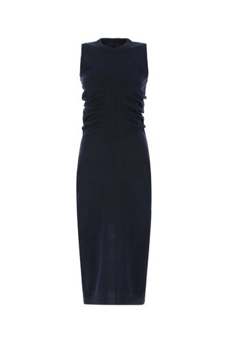 Dark Blue Cashmere Blend Dress - Maison Margiela - Modalova