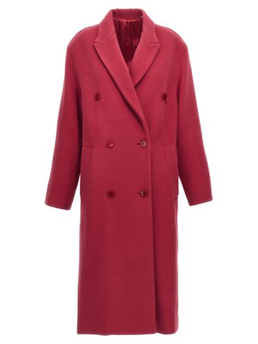 Theodore Double-breasted Wool Blend Coat - Isabel Marant - Modalova