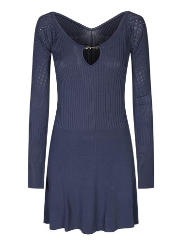 Long Sleeve Scalloped Mini Dress - Jacquemus - Modalova