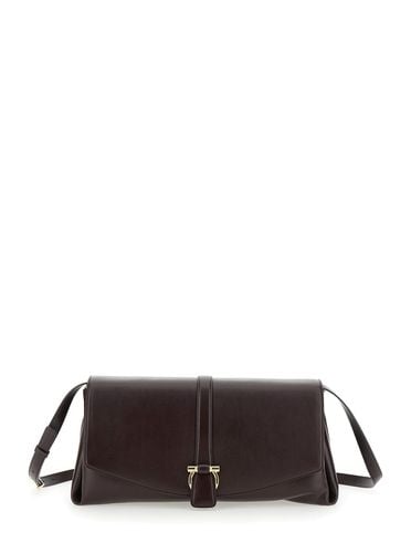 Crossbody Bag With Gancini Buckle Detail In Leather Woman - Ferragamo - Modalova