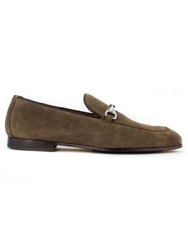 Doucal's Brown Suede Leather Loafer - Doucal's - Modalova