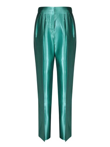 Silk Linen Trousers - Giorgio Armani - Modalova