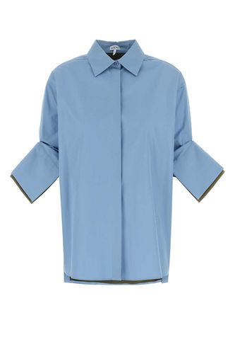 Loewe Light-blue Oxford Shirt - Loewe - Modalova