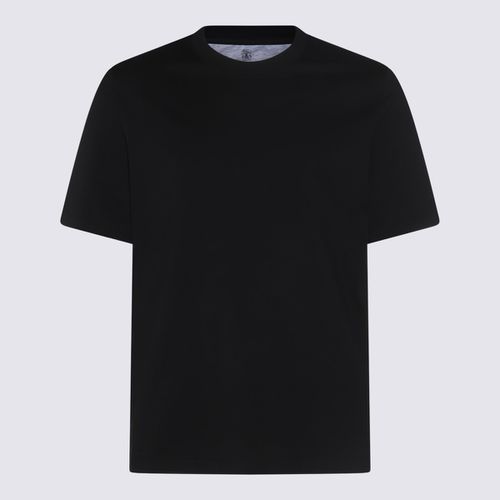 Black Cotton T-shirt - Brunello Cucinelli - Modalova