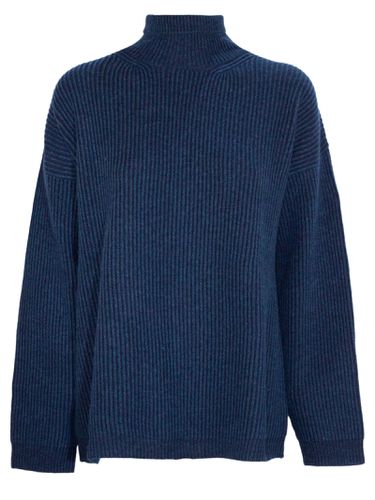 Mauro Grifoni Blue Wool Sweater - Mauro Grifoni - Modalova