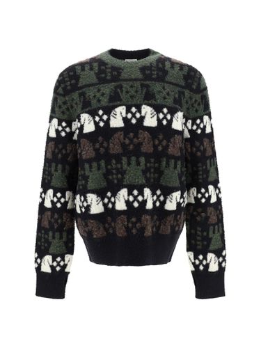 Burberry Chess Pattern Sweater - Burberry - Modalova