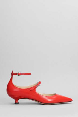 Marc Ellis Pumps In Red Leather - Marc Ellis - Modalova