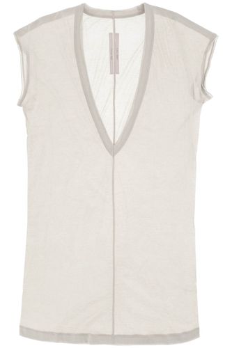 Dylan Maxi T-shirt With V Neck - Rick Owens - Modalova