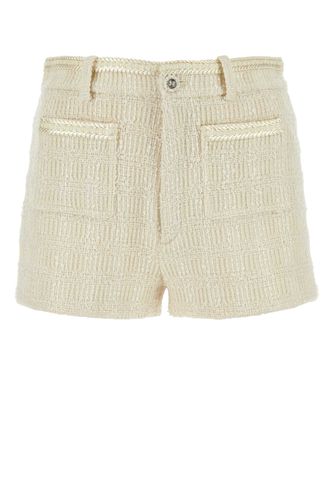 Gucci Ivory Tweed Shorts - Gucci - Modalova