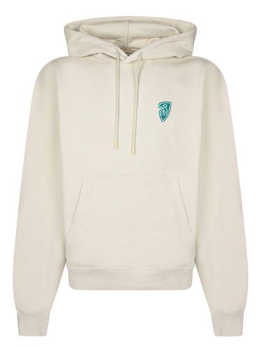 Logo Printed Drawstring Hoodie - Burberry - Modalova