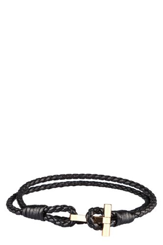 Tom Ford T Leather Bracelet - Tom Ford - Modalova