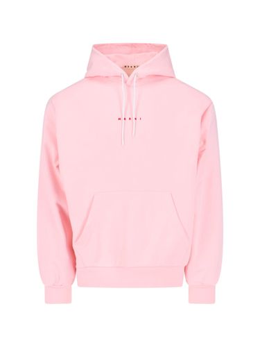 Marni Logo Hoodie - Marni - Modalova