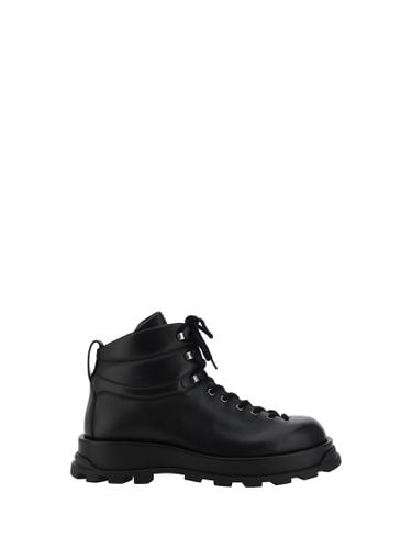 Jil Sander Leather Ankle Boots - Jil Sander - Modalova