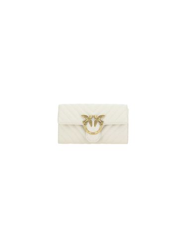 Love Bag One Wallet Chevron Mini Bag - Pinko - Modalova