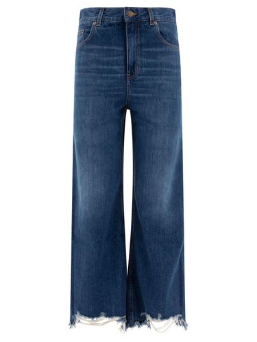 Chloé Distressed Wide-leg Jeans - Chloé - Modalova