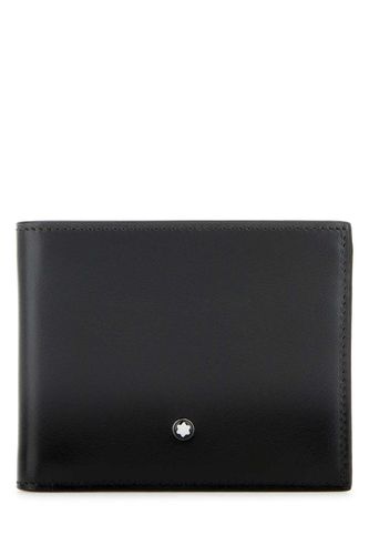 Montblanc Dark Grey Leather Wallet - Montblanc - Modalova