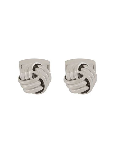 Cufflinks Node Base Metal Palladium Plain - Tateossian - Modalova