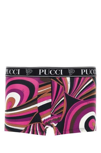 Multicolor Stretch Cotton Boxer Set - Pucci - Modalova