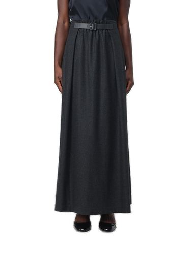 Mid-rise Flared Skirt - Emporio Armani - Modalova