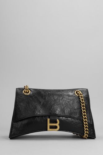 Crush Ch S Shoulder Bag In Leather - Balenciaga - Modalova